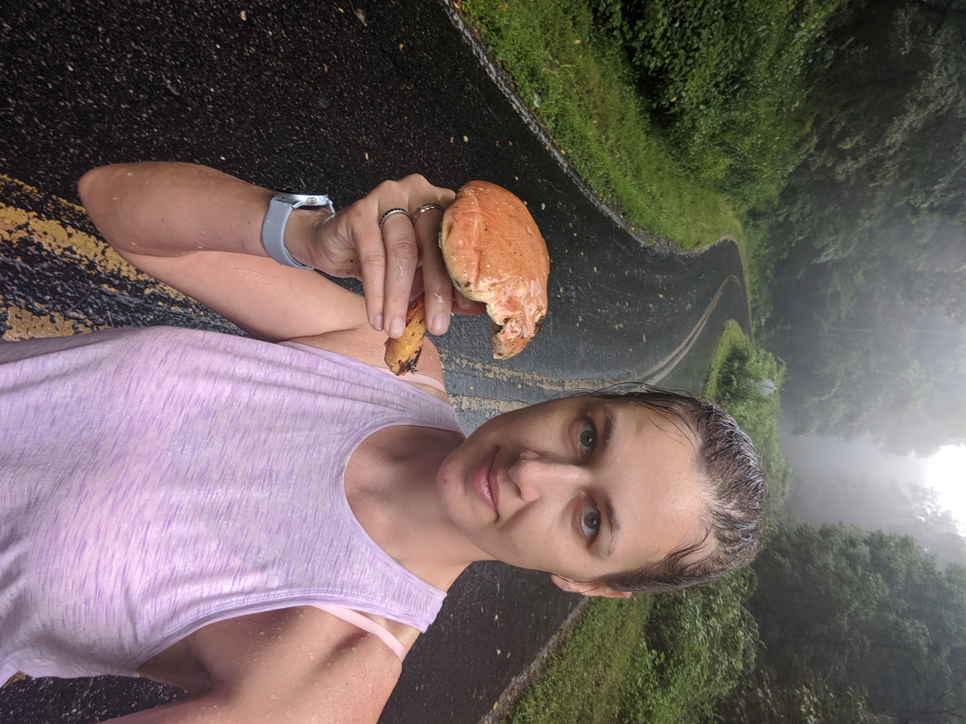 Lucie hiking